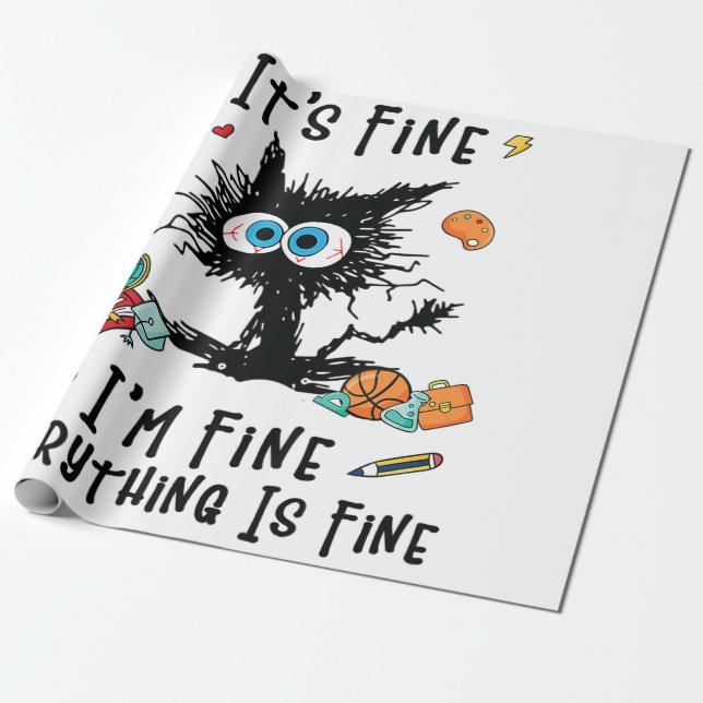 Funny Physical Velociraptor Distance Raptor über T Geschenkpapier (Ungerollt)