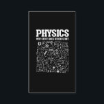 Funny Physics Lehrer Physik Visitenkarte<br><div class="desc">Funny Nerdy Science Überraschung für einen Studenten,  Chemiker,  Physiker,  Lehrer,  Wissenschaftler oder Apotheker. Ideal Geschenk für alle Science Nerd,  die gerne experimentieren oder ein Experiment im Labor oder Labrador machen.</div>