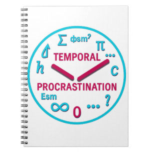 Funny Physics Spiral Notebook Notizblock