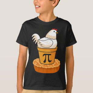 Funny Pi Day - Chicken Pot Pie - Mathematik T-Shirt