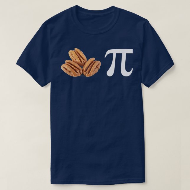 Funny Pi Day Math Pecan Pie T - Shirt Mathematik G (Design vorne)