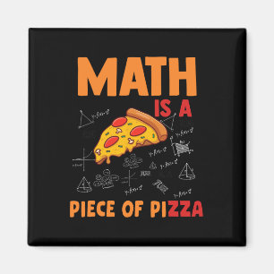 Funny Pi Day Mathe ist ein Stück Pizza Mathe und P Magnet