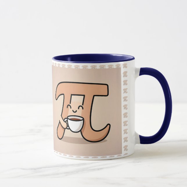 Funny Pi Day Mug -3.14 Math Lover Gift - Unique G Tasse (Rechts)