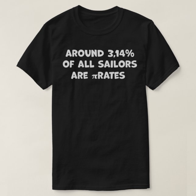 Funny Pi Day Zitat rund 3 T-Shirt (Design vorne)