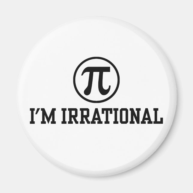 Funny Pi Magnet (Vorne)
