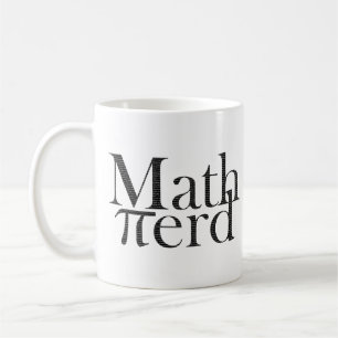 Funny Pi Mathe Nerd Science Teacher Black and Whit Kaffeetasse