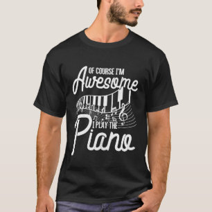 Funny Piano Keyboard Klassische Musik Pianist Gesc T-Shirt