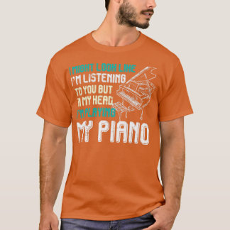 Funny Piano Lover Orchester Musikpianist T-Shirt