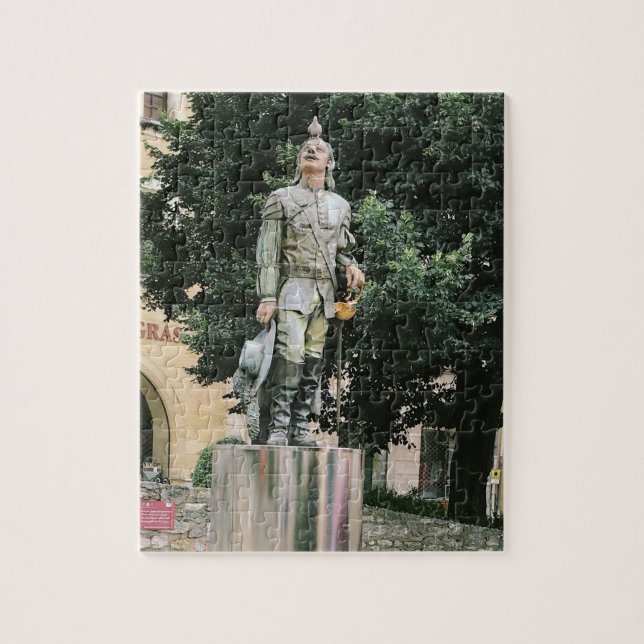 Funny pic Cyrano de Bergerac mit Taube Puzzle (Vertikal)