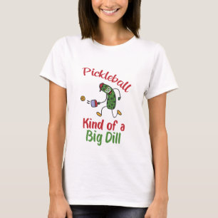 Funny Pickle, der Pickleball spielt, ist eine Art T-Shirt