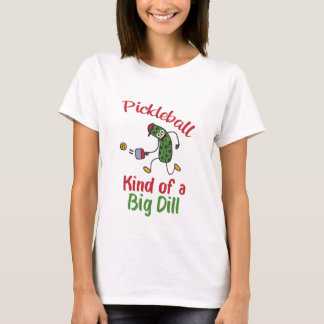 Funny Pickle, der Pickleball spielt, ist eine Art  T-Shirt