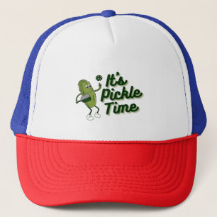 Funny Pickle Playing Pickleball Truckerkappe