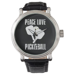 Funny Pickleball Armbanduhr