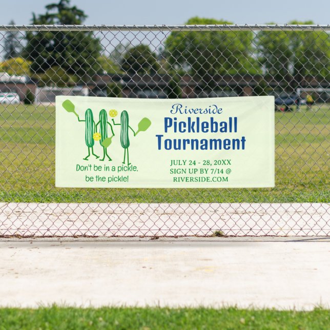 Funny Pickleball Banner (Insitu)
