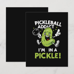 Funny-Pickleball Begleitkarte