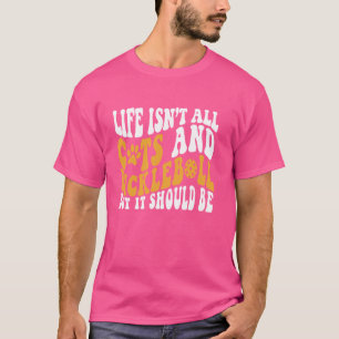 Funny Pickleball Cat Lover Life ist nicht alle Kat T-Shirt