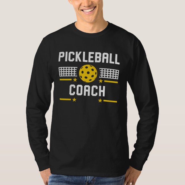 Funny Pickleball Coach Retirement tee for Mom Dad  (Vorderseite)