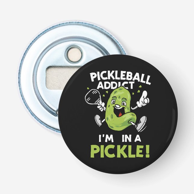 Funny-Pickleball Flaschenöffner (Vorderseite)
