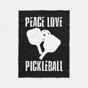 Funny Pickleball Fleecedecke
