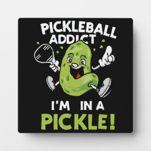 Funny-Pickleball Fotoplatte