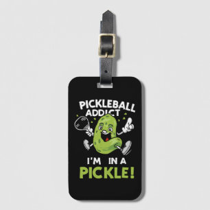 Funny-Pickleball Gepäckanhänger