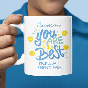 Funny Pickleball-Geschenk, das Beste aller Zeiten, Kaffeetasse