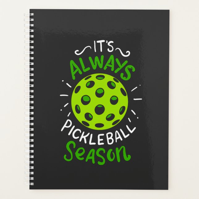 Funny Pickleball Geschenke Planer (Vorderseite)