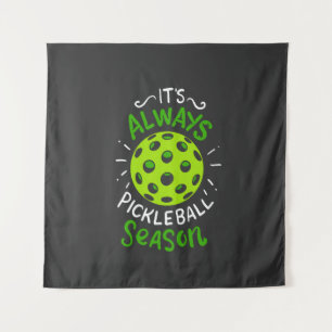 Funny Pickleball Geschenke Wandteppich