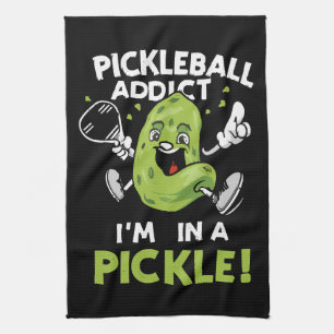 Funny-Pickleball Geschirrtuch