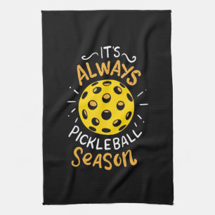 Funny Pickleball Geschirrtuch
