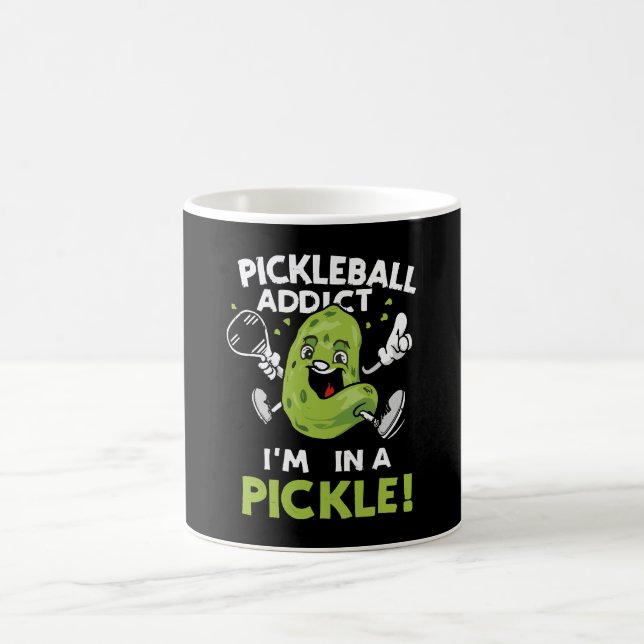 Funny-Pickleball Kaffeetasse (Mittel)