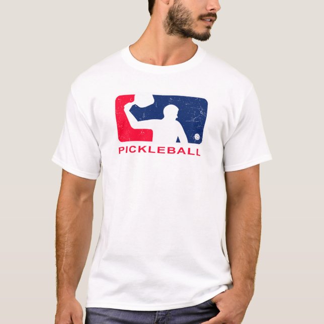 Funny Pickleball-Logo T-Shirt (Vorderseite)