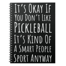 Funny Pickleball Lover Geschenke Spaß Themed Noteb