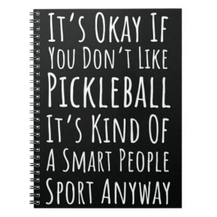 Funny Pickleball Lover Geschenke Spaß Themed Noteb Notizblock
