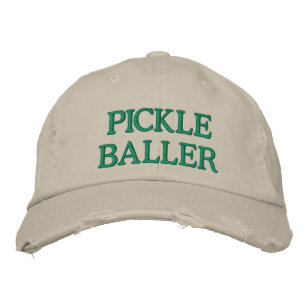 Funny Pickleball Lover Zitat Einzigartiges Geschen Bestickte Baseballkappe