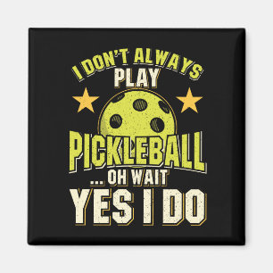Funny Pickleball Magnet