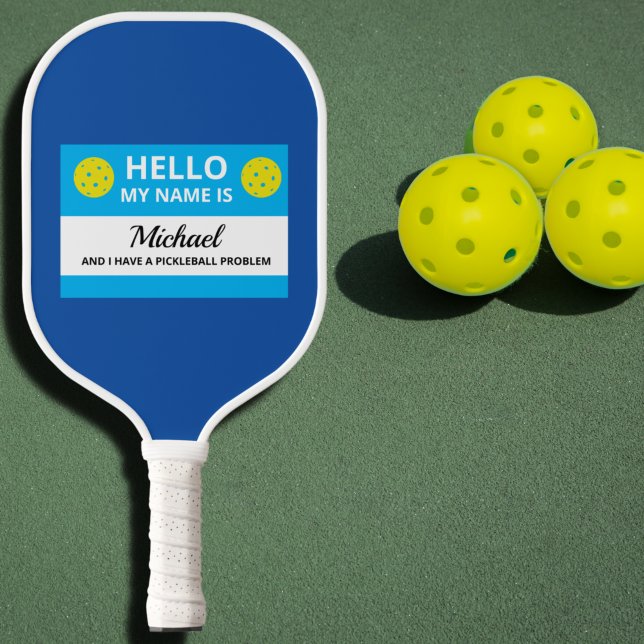 Funny Pickleball Mein Name wird Pickleball zugesch Schläger (Von Creator hochgeladen)