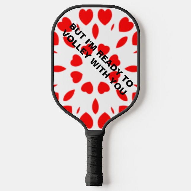 FUNNY PICKLEBALL PADDLE LIEFERWAGEN LINES (Rückseite)