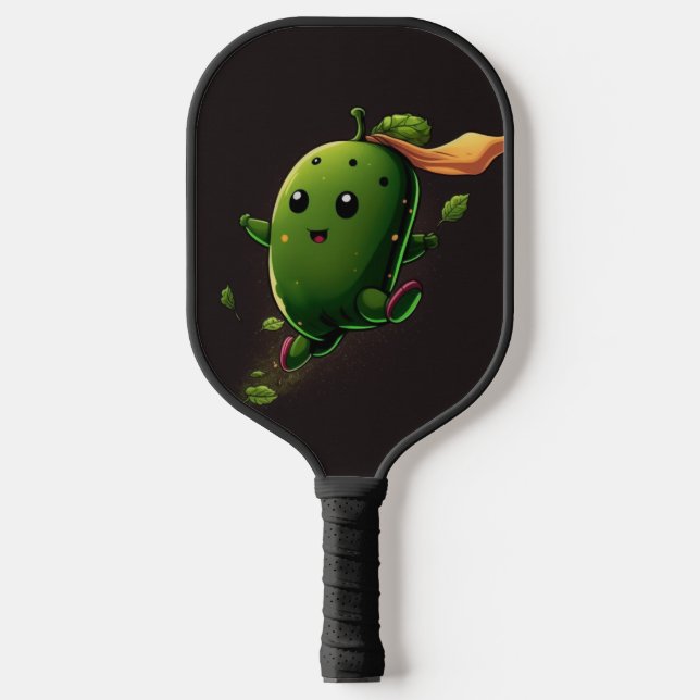 Funny Pickleball Paddle Pickle Held (Vorderseite)