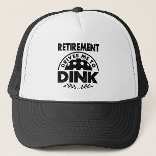 Funny Pickleball Pensionierung treibt mich dazu, G Truckerkappe