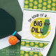 Funny Pickleball Pickle I BIN EINE GROSSE DILL Handtuch (Von Creator hochgeladen)