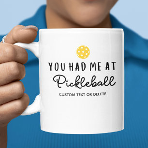 Funny Pickleball Player Geschenk, das du mir bei C Kaffeetasse