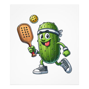 Funny Pickleball Player Paddleball Lover Fotodruck