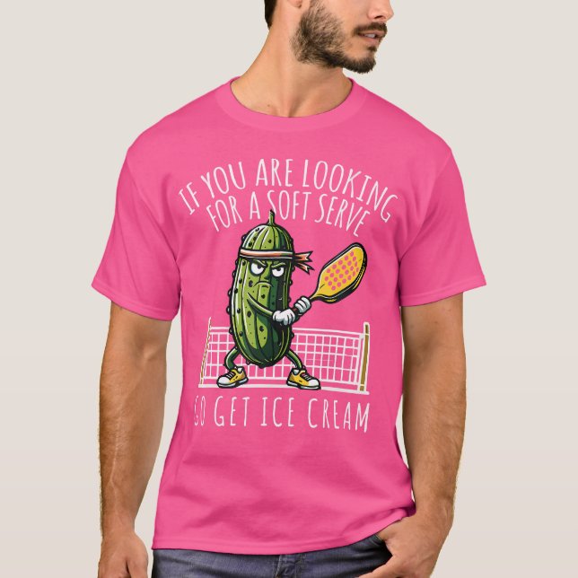 Funny Pickleball Player Paddleball Lover T-Shirt (Vorderseite)