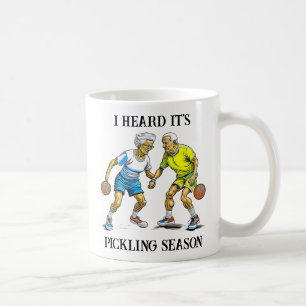 Funny Pickleball Pun   Fangsaison Kaffeetasse