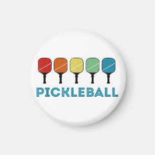 Funny Pickleball Retro Vintag Magnet