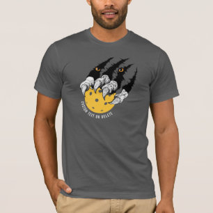 Funny Pickleball Spieler Monster Bestie Claw Custo T-Shirt