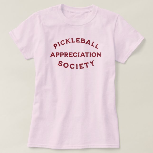 Funny Pickleball Sprichwort T-Shirt (Design vorne)