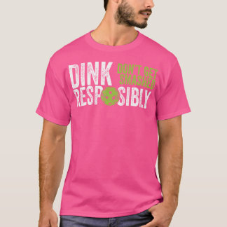 Funny Pickleball Team Closing - Verantwortungsvoll T-Shirt