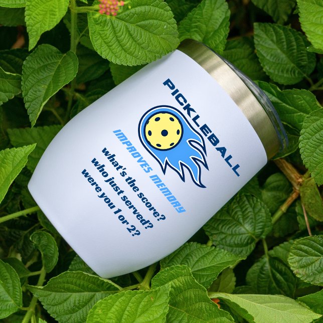 FUNNY Pickleball verbessert Gedächtniswasserflasch (Von Creator hochgeladen)